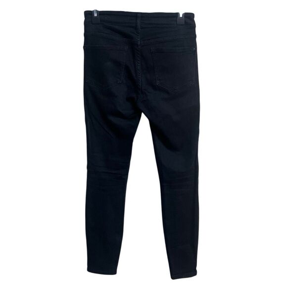 Pilcro and the letterpress by Anthropologie high rise skinny black jeans size 27 - Picture 3 of 7